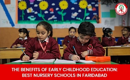 The Benefits of Early Childhood Education: Best Nursery Schools in Faridabad